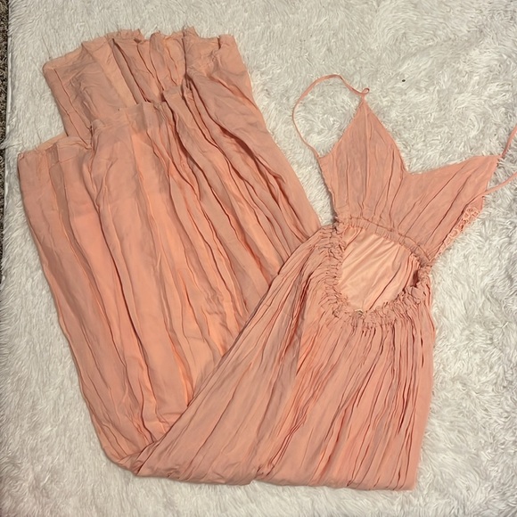 Blush Backless Maxi - Picture 2 of 3